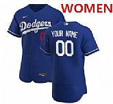Women Customized Nike los angeles dodgers blue flex base jersey,baseball caps,new era cap wholesale,wholesale hats